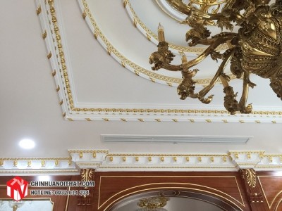 Chỉ trang trí trần giật cấp